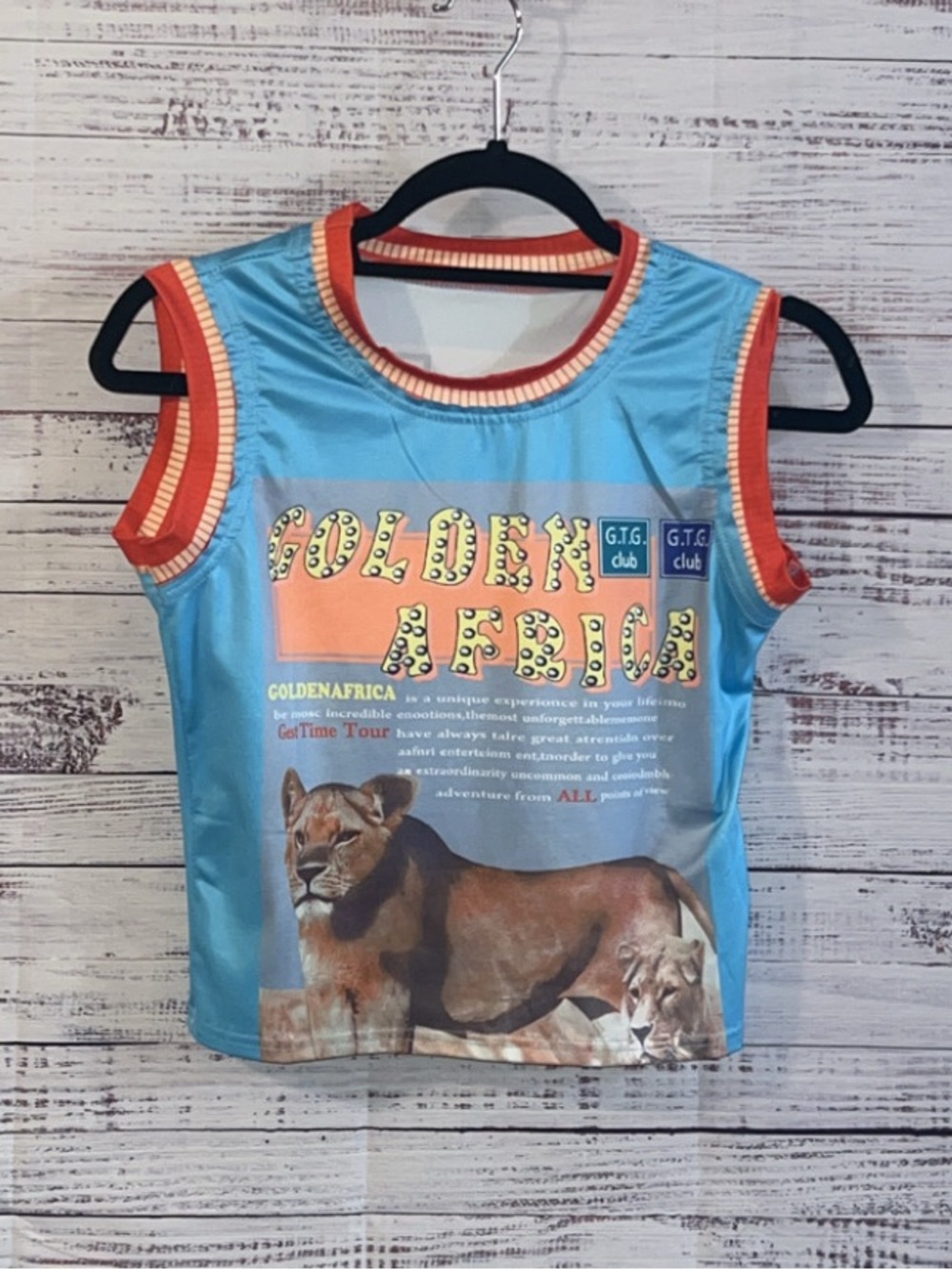 Golden Africa Graphic Tee